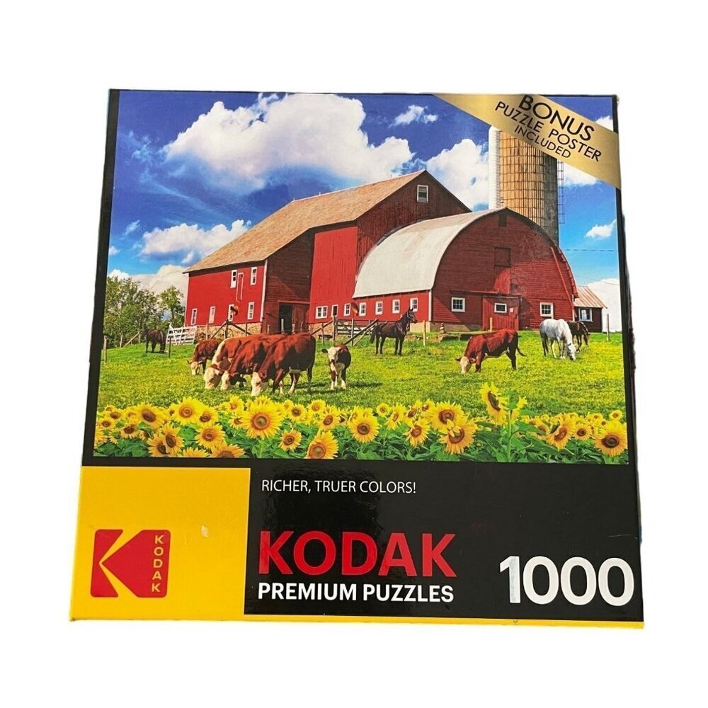 Kodak Premium 1000-Piece Puzzle - Richer Truer Colors‎